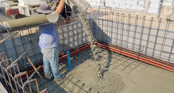 Coût de construction d'une piscine en béton